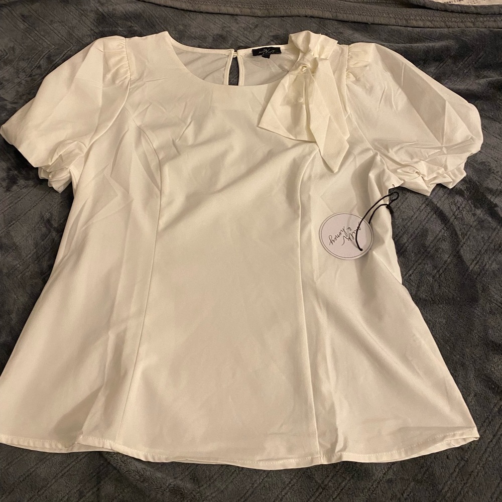 COPY - New never worn White blouse size large